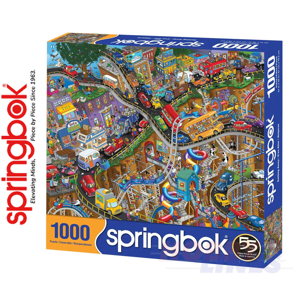 Getting Away 1000 Piece Jigsaw Puzzle | Springbok | SB33-10796
