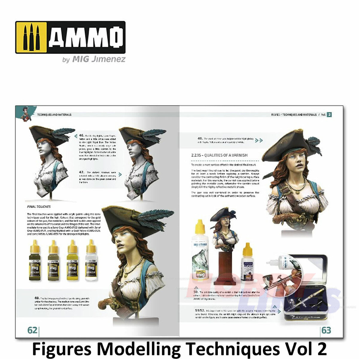 Encyclopaedia of Figures - Modelling Techniques 2 | Ammo by Mig Jimenez | MIG6222