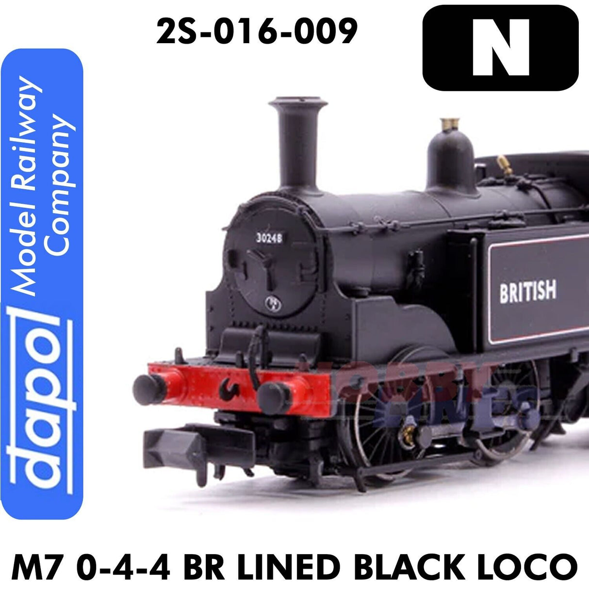 M7 0-4-4 British Rail Lined Black 30248 | Dapol | 2S-016-009