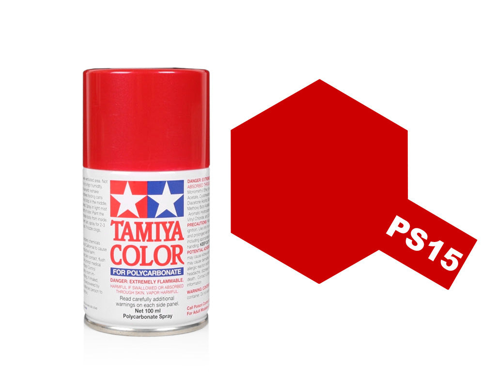Tamiya Ps-15 Metallic Red Spray Paint