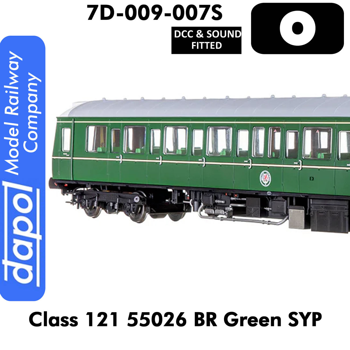 Class 121 55026 BR Green SYP | Dapol | 7D-009-007S