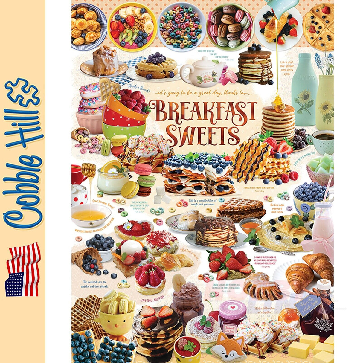* Damaged Box * Breakfast Sweets | Cobble Hill | 40109