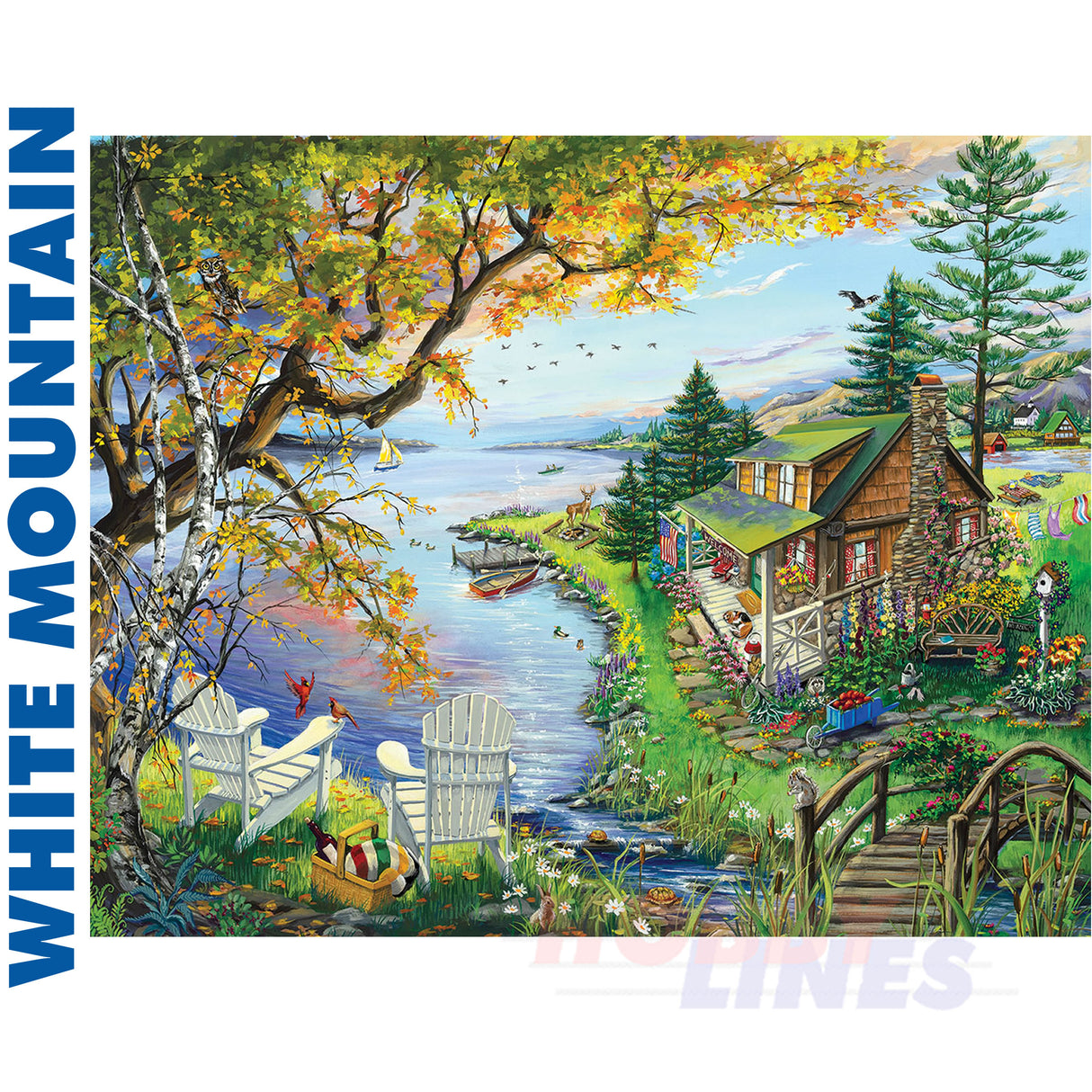 By The Lake 1000 Pieces jigsaw puzzle 1520
