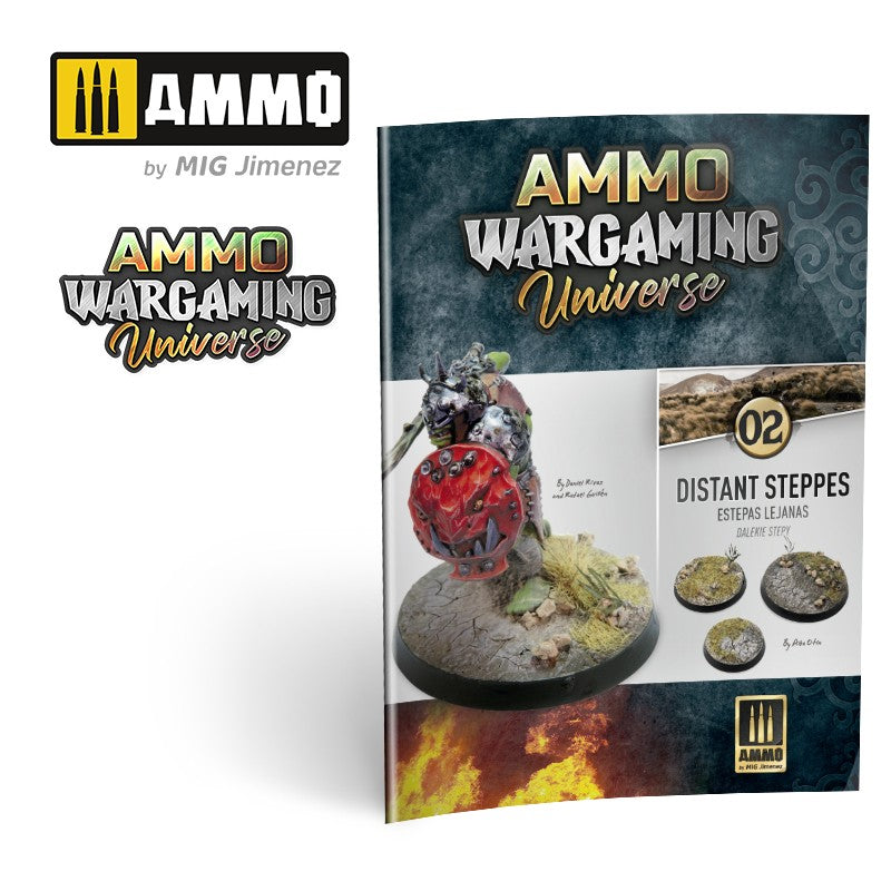 Ammo Wargaming Universe - Book 2 - Distant Steppes | Ammo by Mig Jimenez | MIG6921