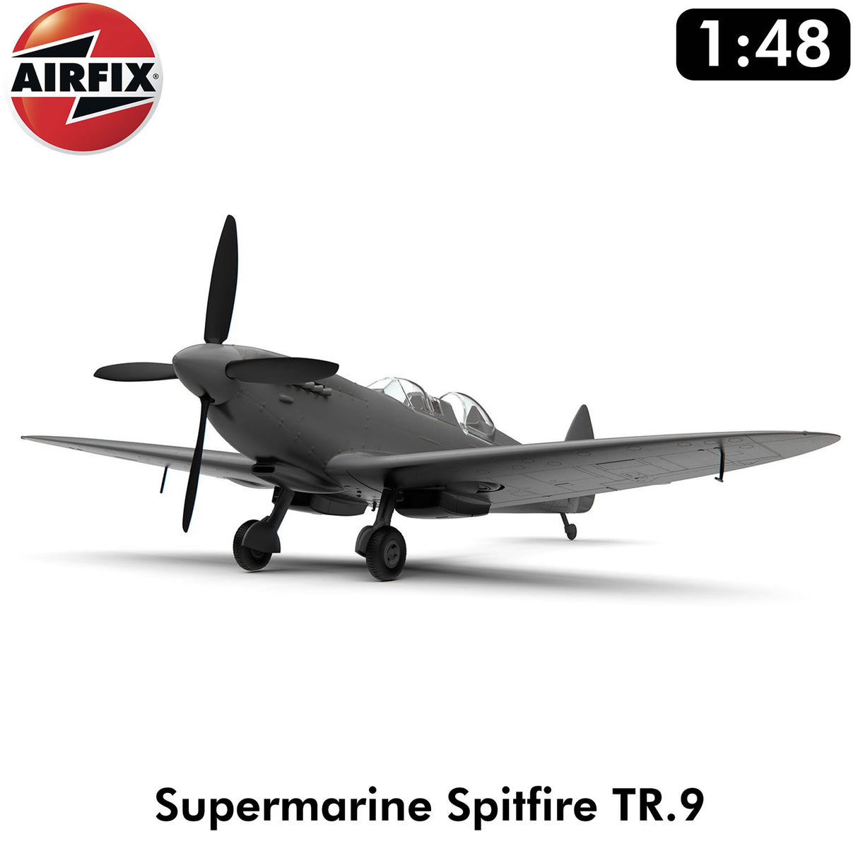 Supermarine Spitfire Tr.9 two-seat conversion 1:48 kit | Airfix | A05143