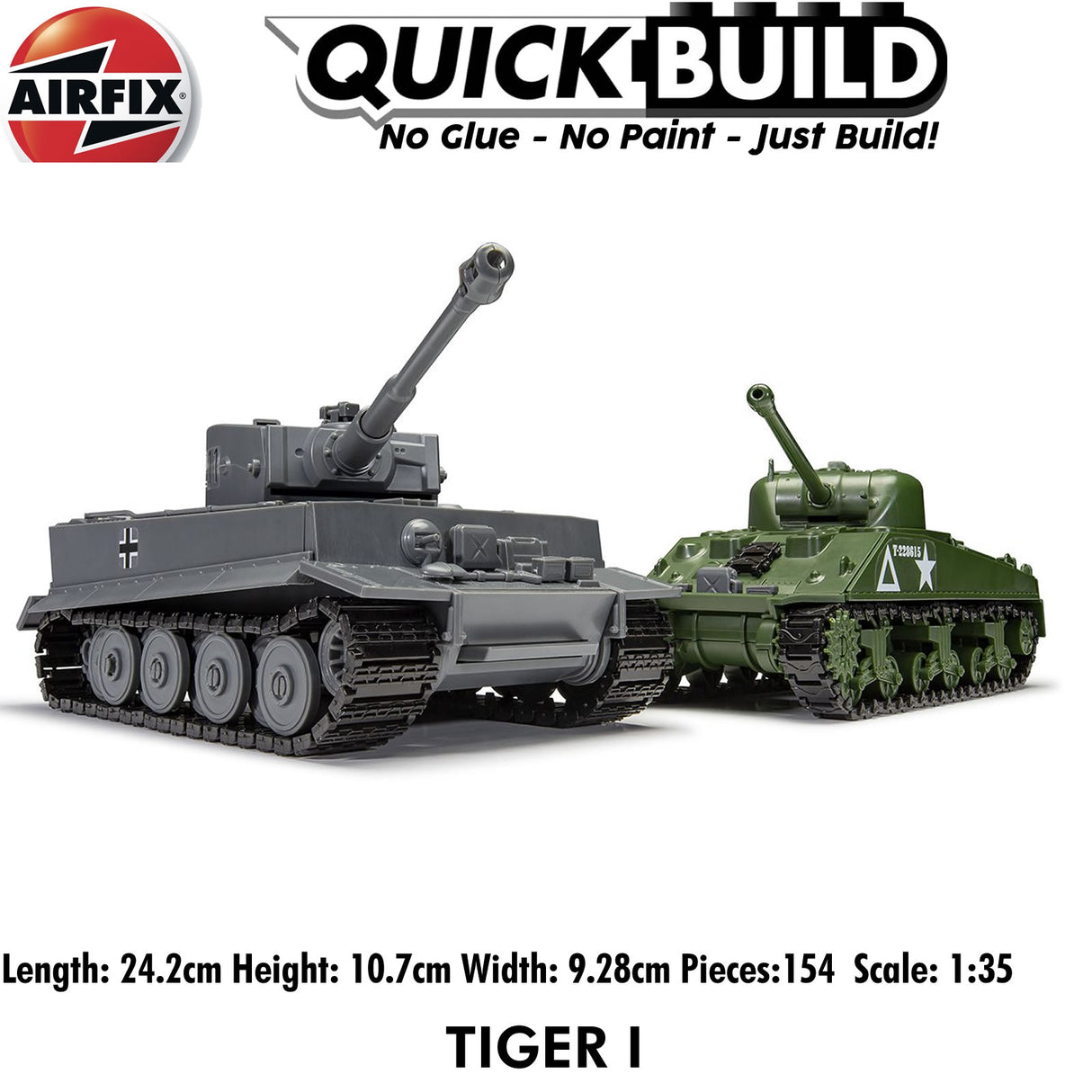 Tiger I Tank - Model Kit | Airfix | J6041