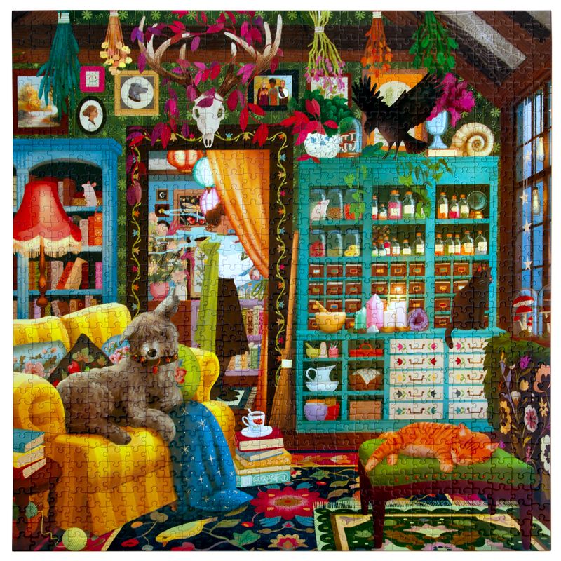 Sorcerer's Den 1000pc Puzzle | eeBoo | PZT471