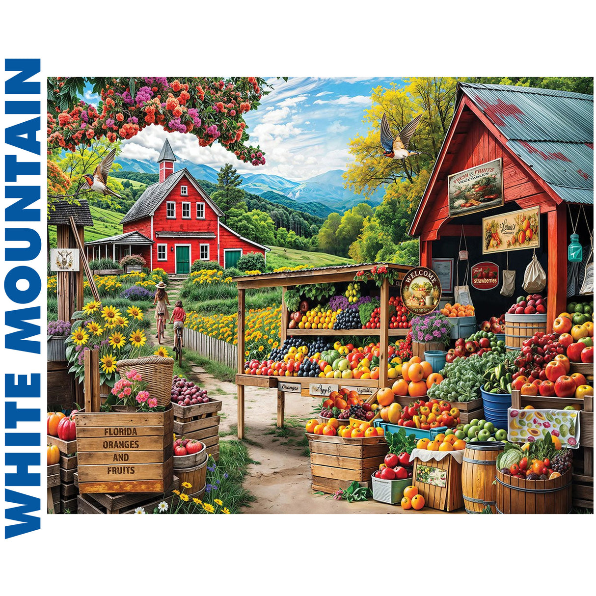 Farm Stand - 1000pc Puzzle | White Mountain | 2164pz