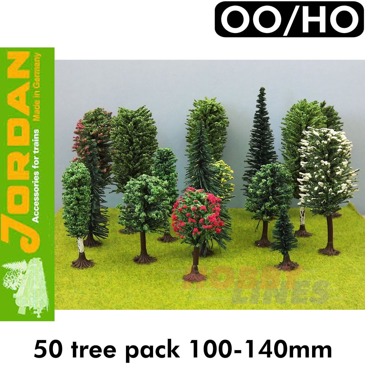 50 Natural Tree Pack - 100-140mm | Jordan | 59501