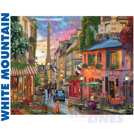 Paris Sunset 1000 Pieces jigsaw puzzle 1624