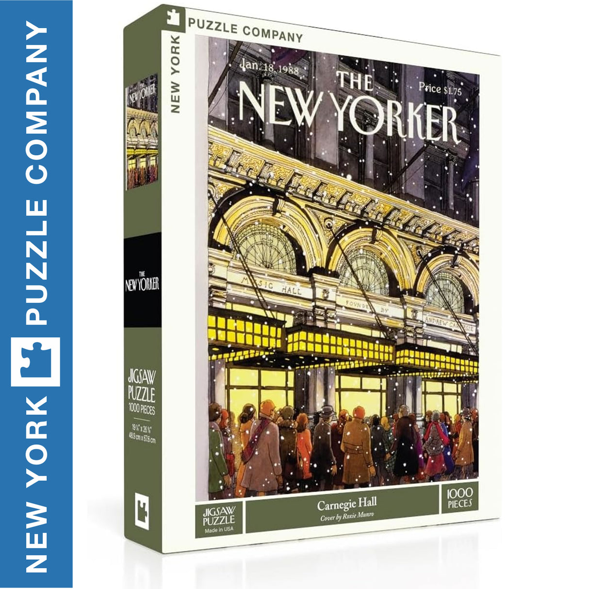 Carnegie Hall 1000pc Jigsaw | New York Puzzle Company | NPZNY2559