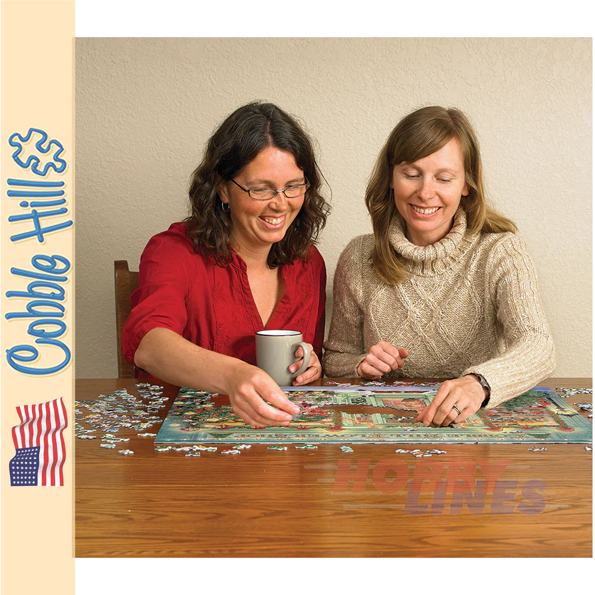 Christmas Flower Shop Cobble Hill puzzle