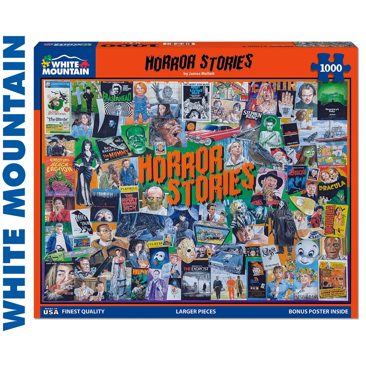 Horror Stories - 1000pc Puzzle | White Mountain | 1984pz