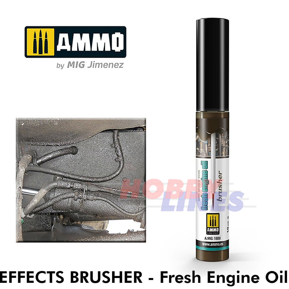 OILBRUSHERS Full Range of Top Quality Oil Brushers AMMO By Mig Jimenez