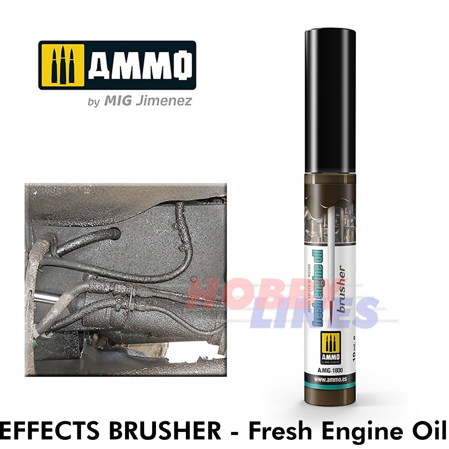 OILBRUSHERS Full Range of Top Quality Oil Brushers AMMO By Mig Jimenez