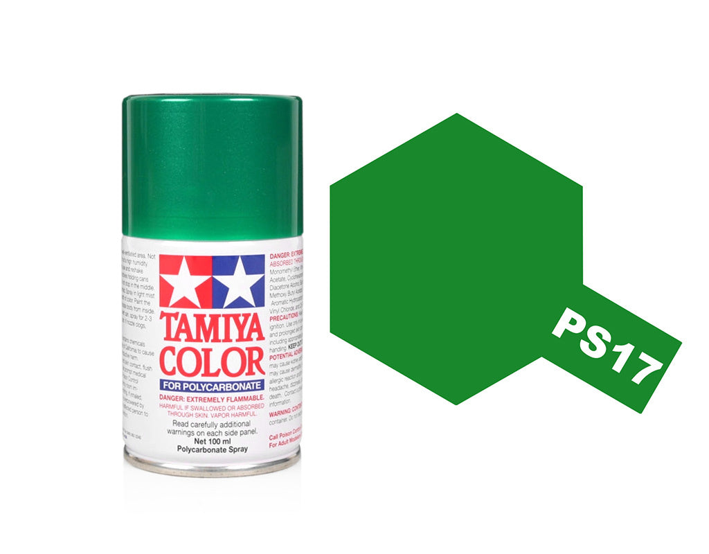 Tamiya Ps-17 Metallic Green Spray Paint