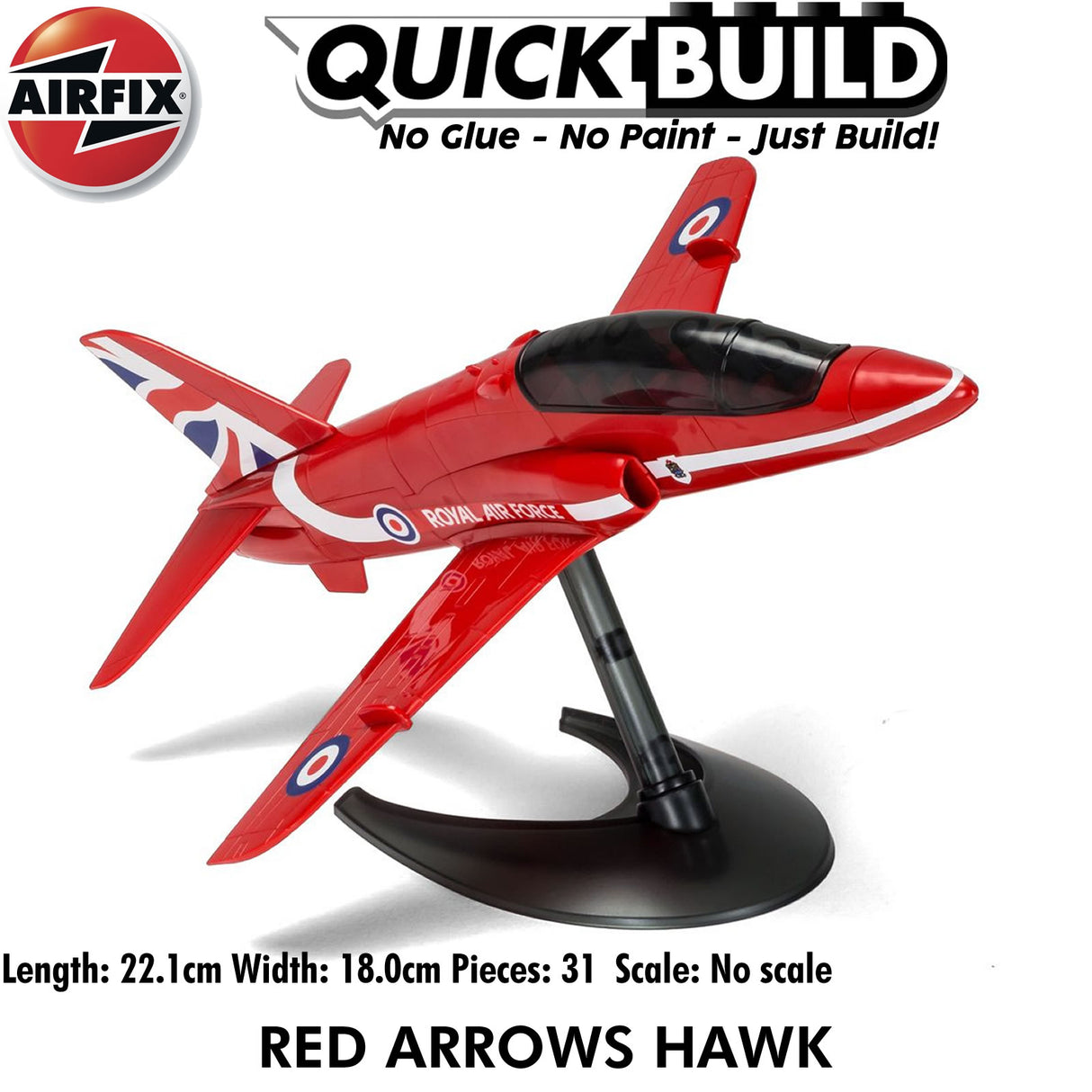 Red Arrows Hawk - Model kit | Airfix | J6018