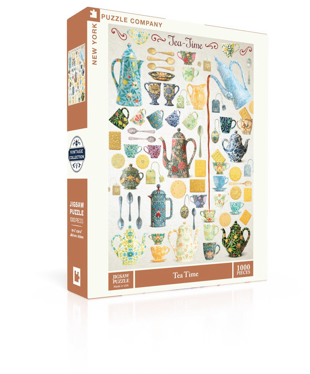 Tea Time - 1000pc Puzzle | New York Puzzle Company | NPZPD2631