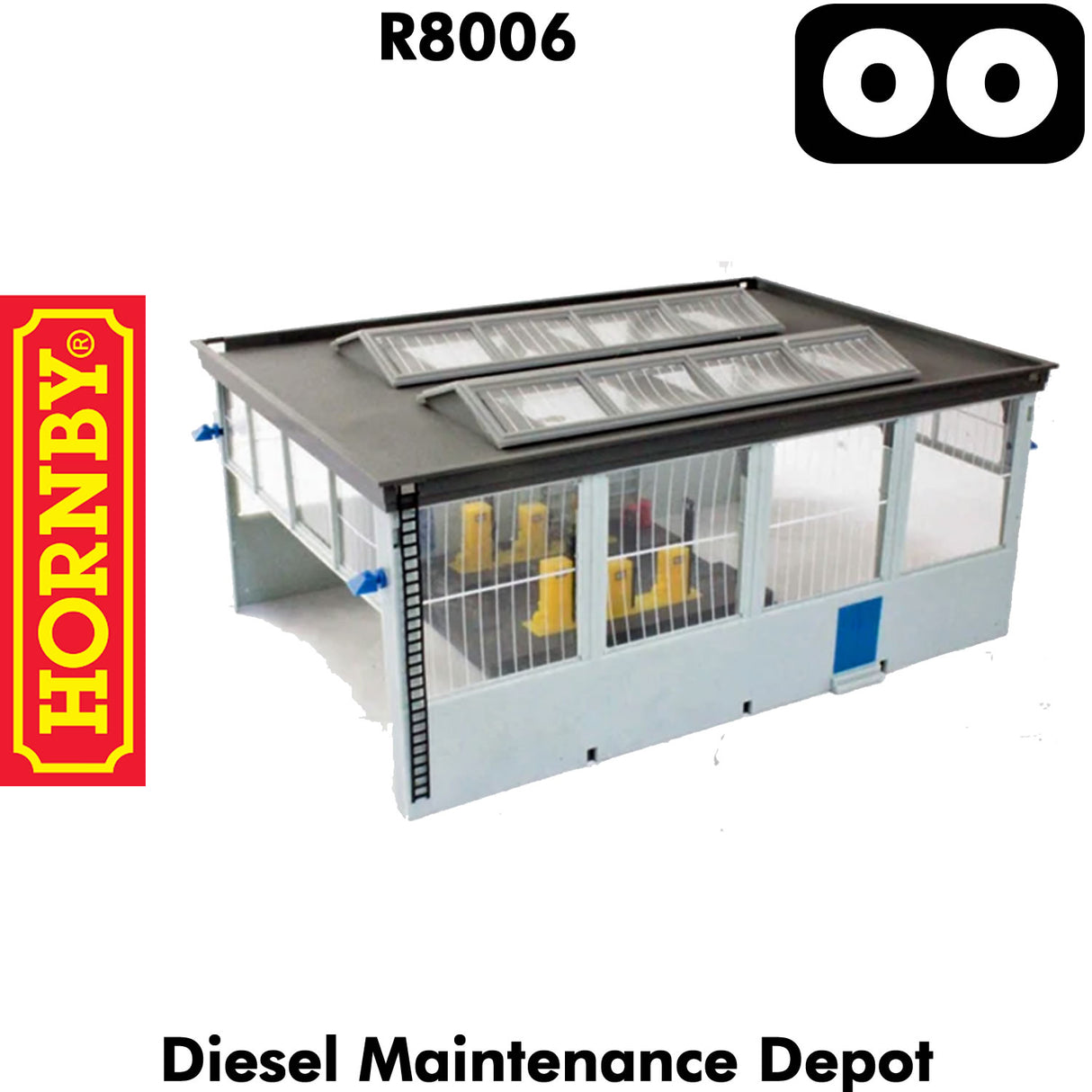 OO Gauge Diesel Maintenance Depot Building - 1:76 | Hornby | R8006