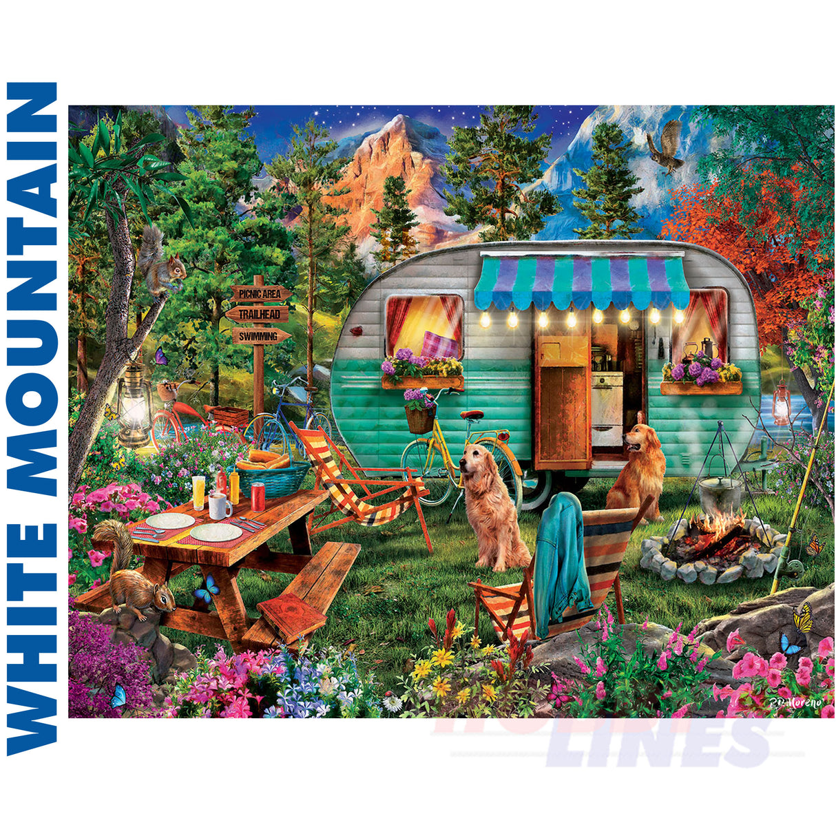 Camper 1000 Piece Jigsaw Puzzle 1745