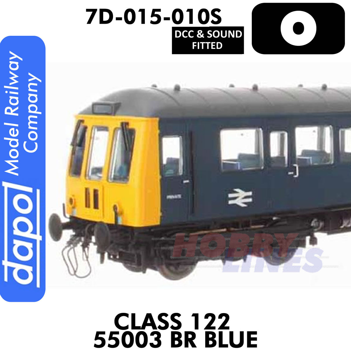 Class 122 55003 BR -Blue | Dapol | 7D-015-010S