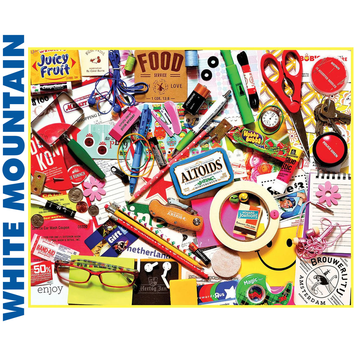 Junk Drawer - 1000pc Puzzle | White Mountain | 1970pz