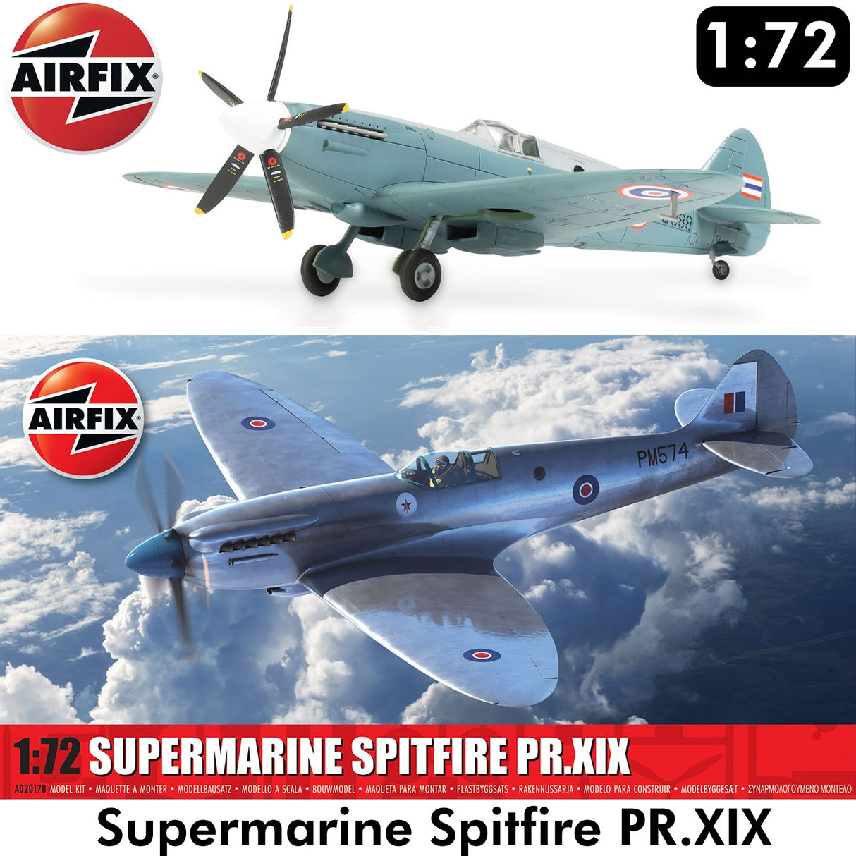 Supermarine Spitfire PR.XIX - Model Kit | Airfix | A02178B