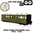 Open Third Southern 2466 1924-1935 - DCC - 1.435 OO | Lionheart Trains |  LHT-7NP-002D