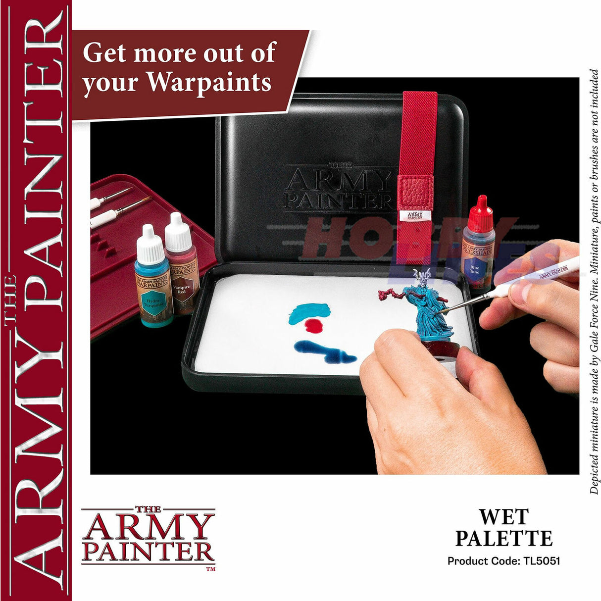 WET PALLETTE superior quality Custom Designed ARMY PAINTER TL5051P