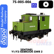 Sentinel Y1/Y3 Isebrook GWR 2 - DCC Ready  | Dapol | 7S-005-006