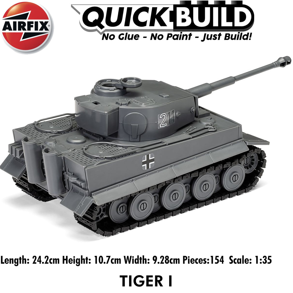 Tiger I Tank - Model Kit | Airfix | J6041
