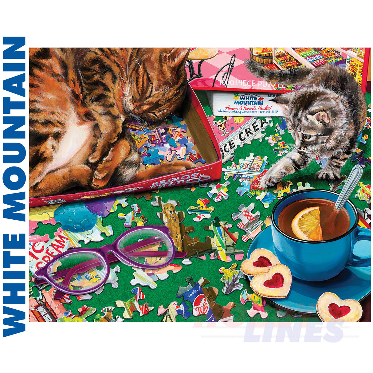 Puzzle Cats 1000 Piece Jigsaw Puzzle 1650