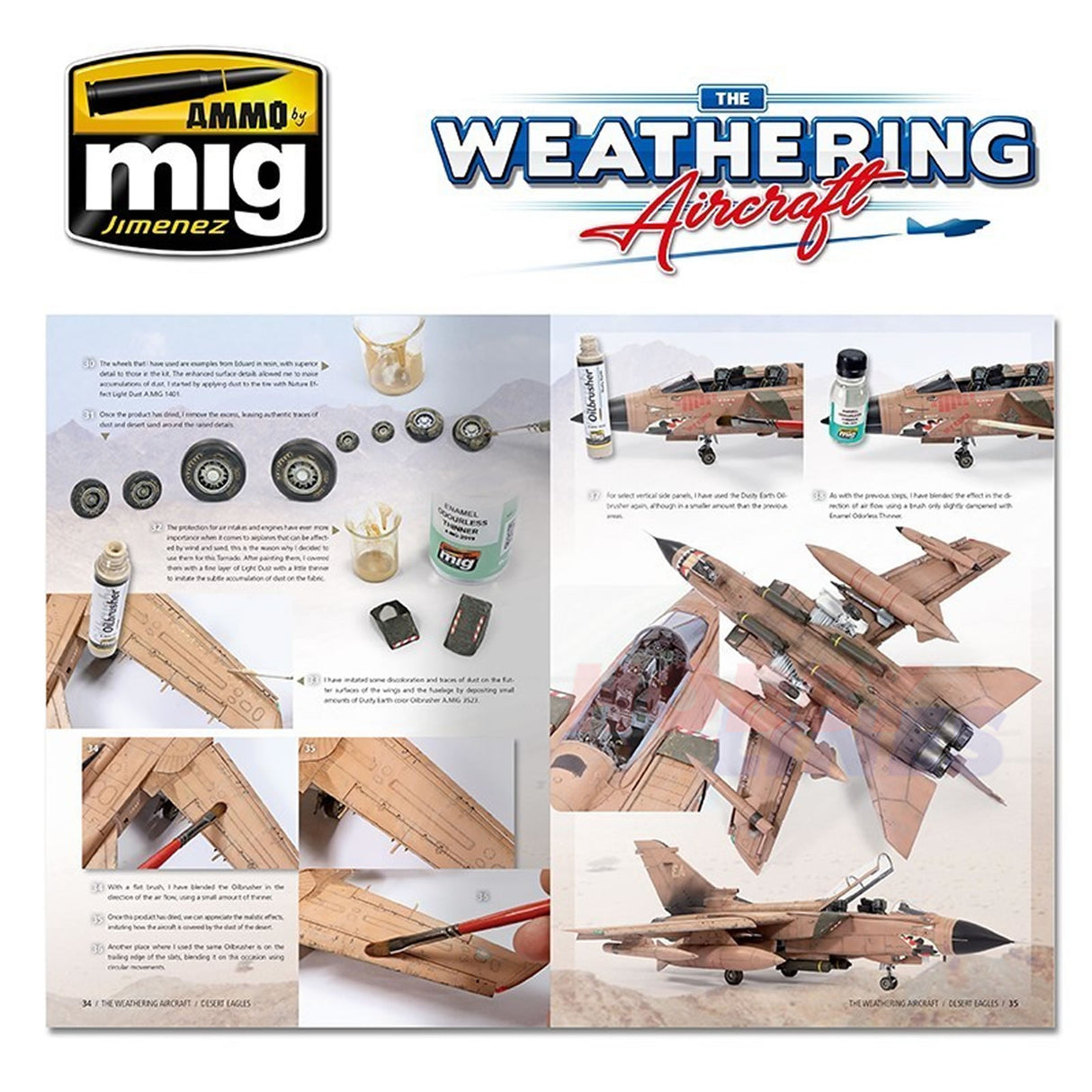 THE WEATHERING AIRCRAFT MAGAZINE - Issue 9 Desert Eagles | Ammo by Mig Jimenez