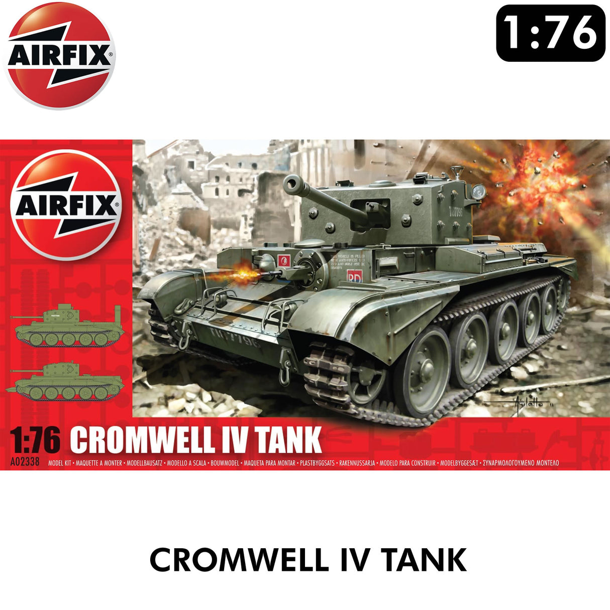 Cromwell IV Tank - Model Kit | Airfix | A02338