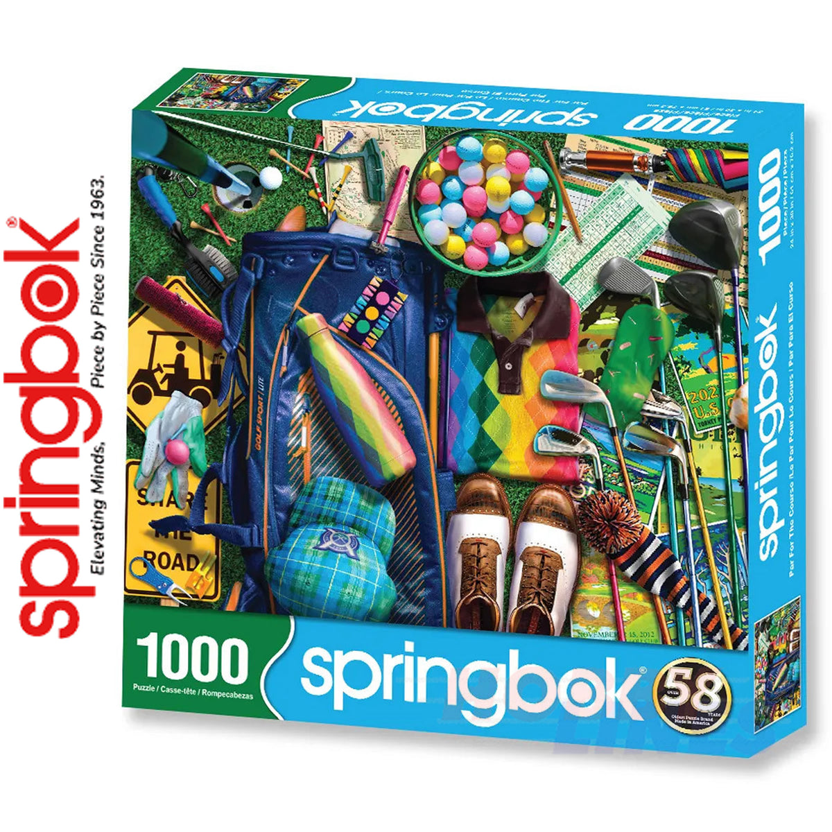 Par For The Course 1000 Piece Jigsaw Puzzle | Springbok | SB33-11129