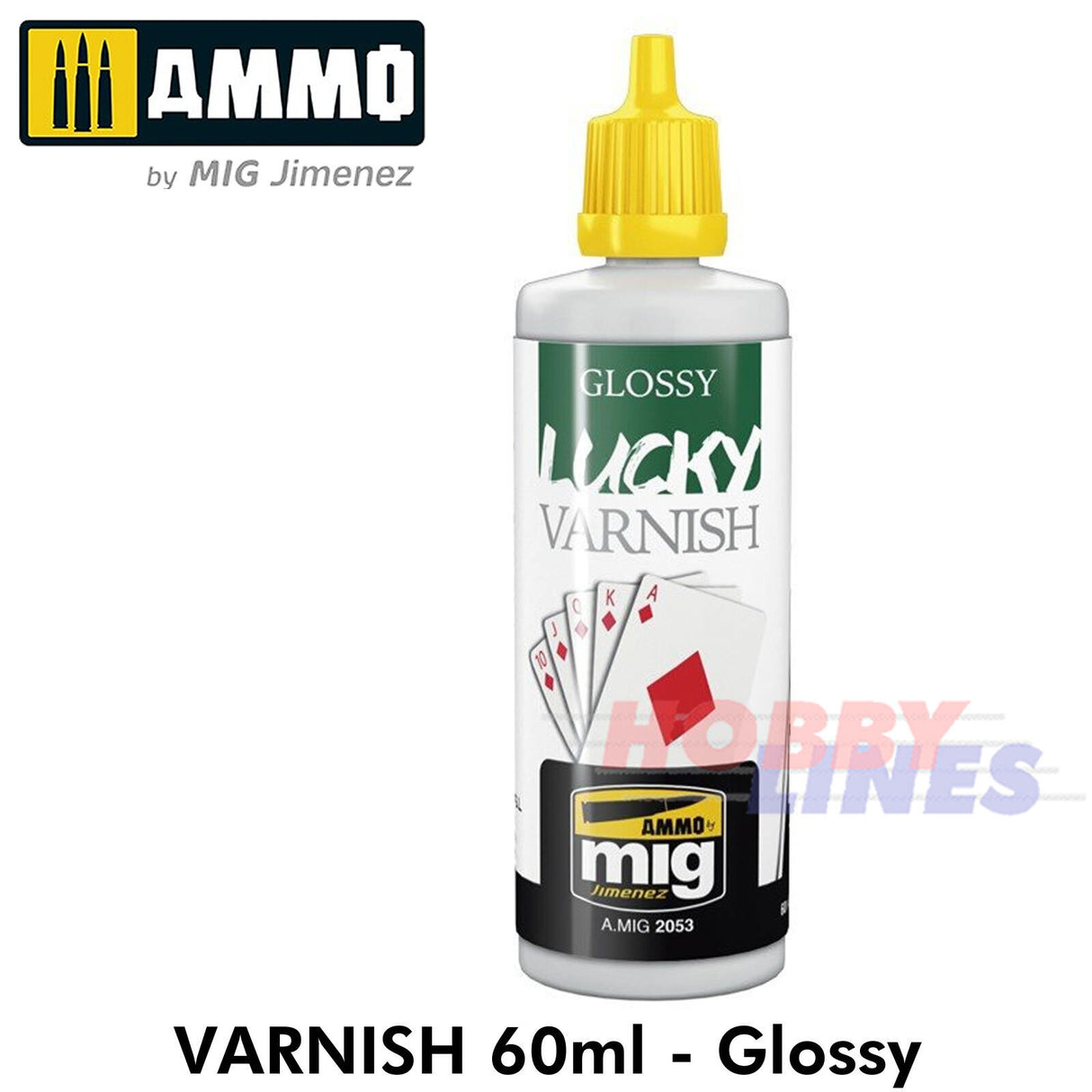 VARNISH Ultra-Matt/Matt/Satin/Glossy 60/17ml Full Range AMMO By Mig Jimenez