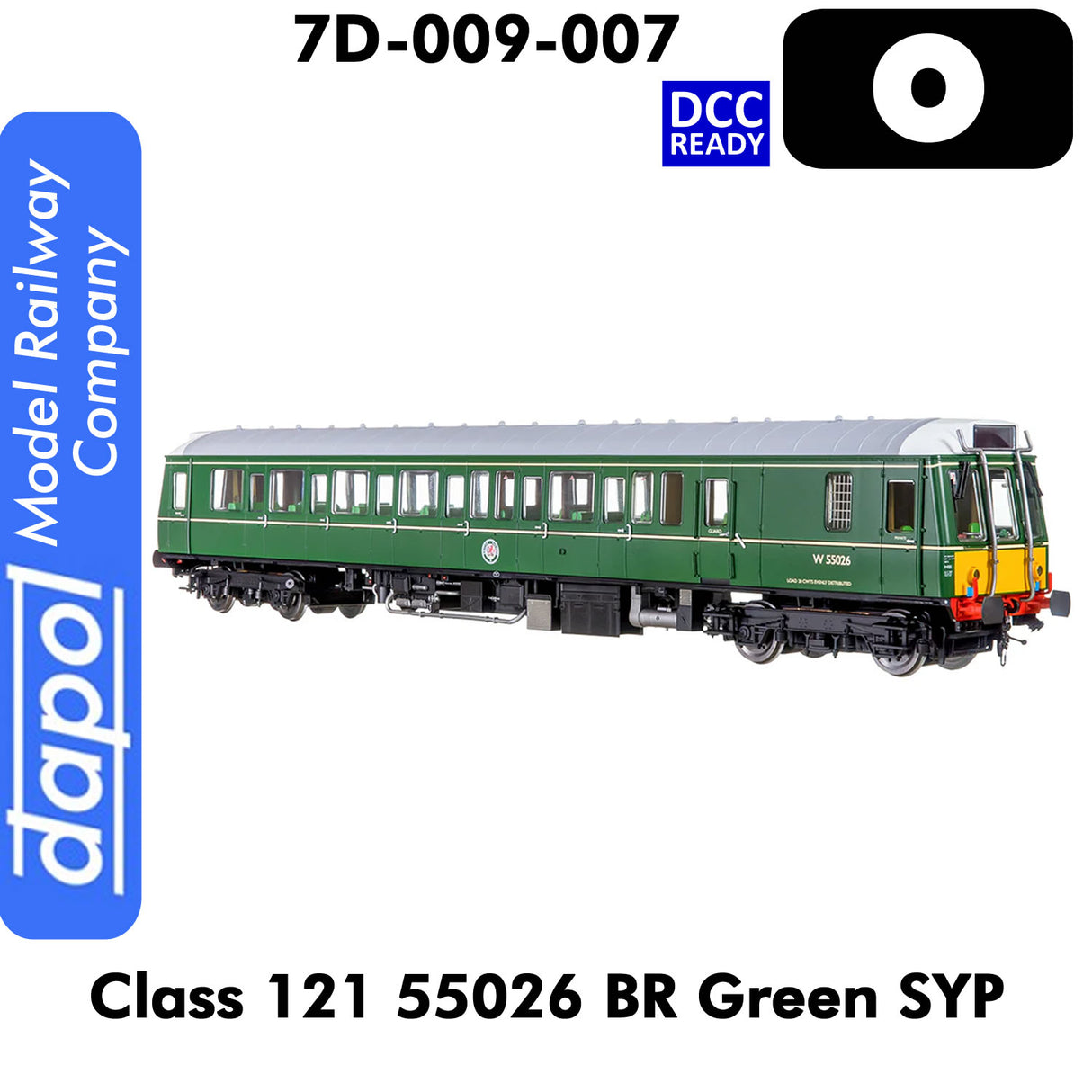 Class 121 55026 BR Green SYP  | Dapol |7D-009-007