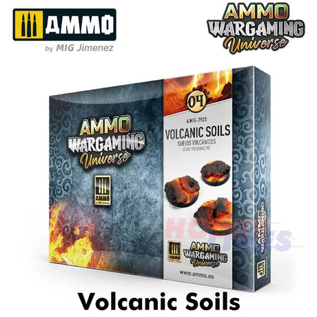 Wargaming Universe -  #4 Volcanic Soils Kit | Ammo by Mig Jimenez | MIG7923
