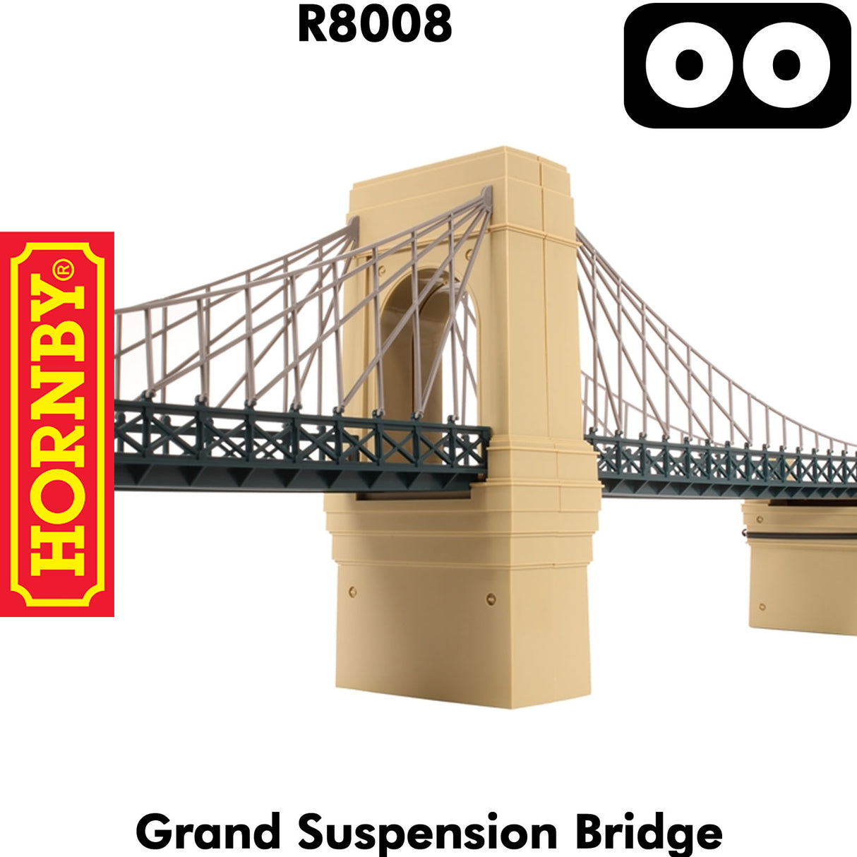Hornby GRAND SUSPENSION BRIDGE OO gauge 1:76 model railways HORNBY R8008