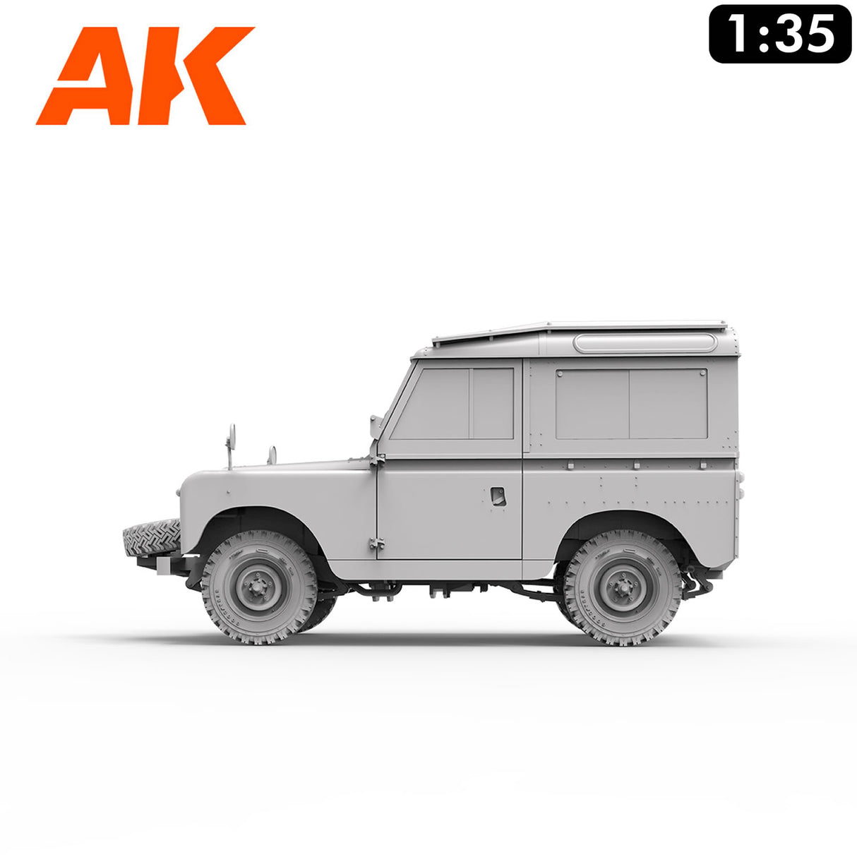 Land Rover 88 - Series IIA Station Wagon - Model Kit | AK interactive | AK35013