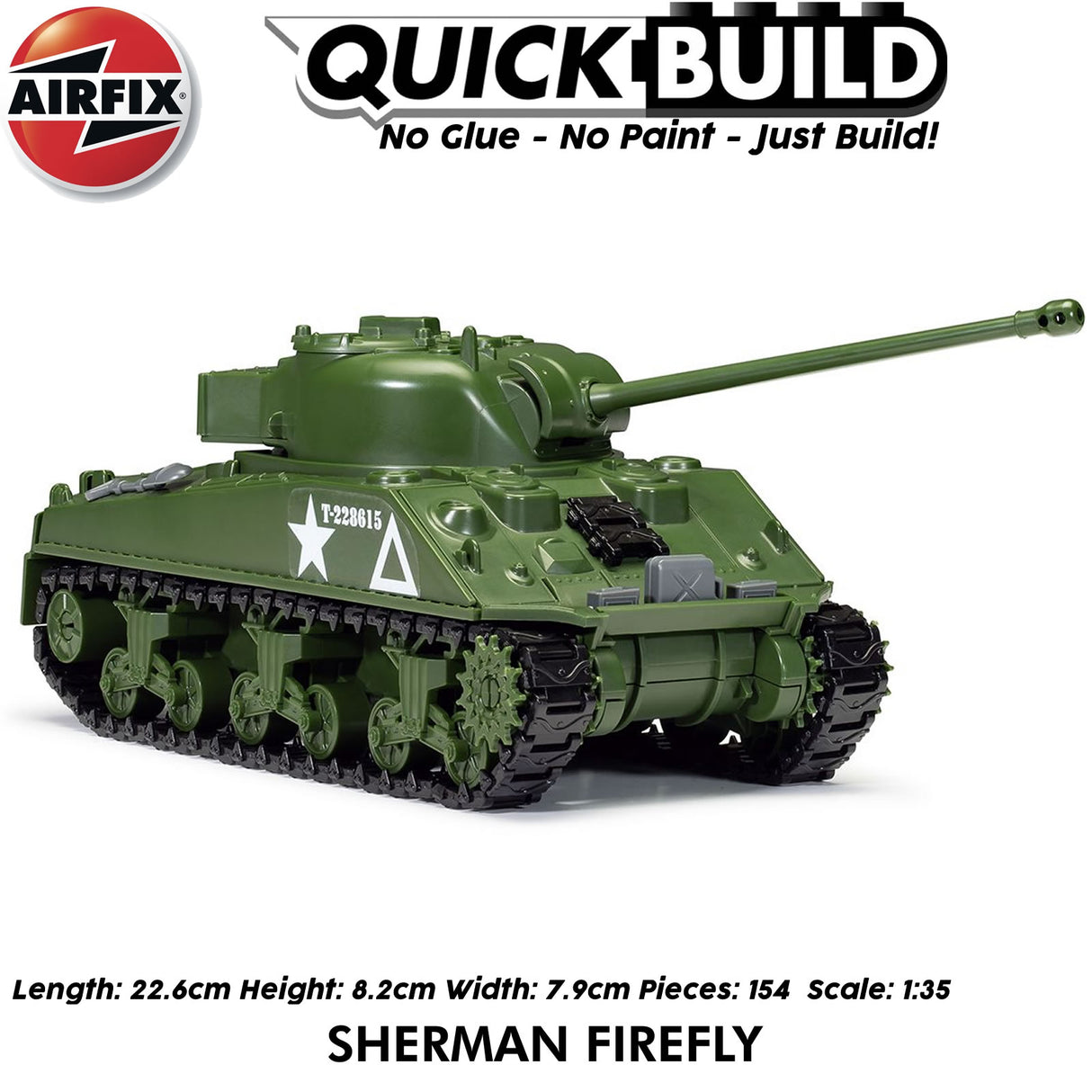 Sherman Firefly Tank - Model Kit | Airfix | J6042