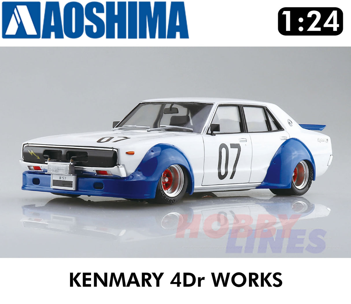 WORKS RACING SPEC KENMARY HAWK 1:24 model kit Aoshima 06693
