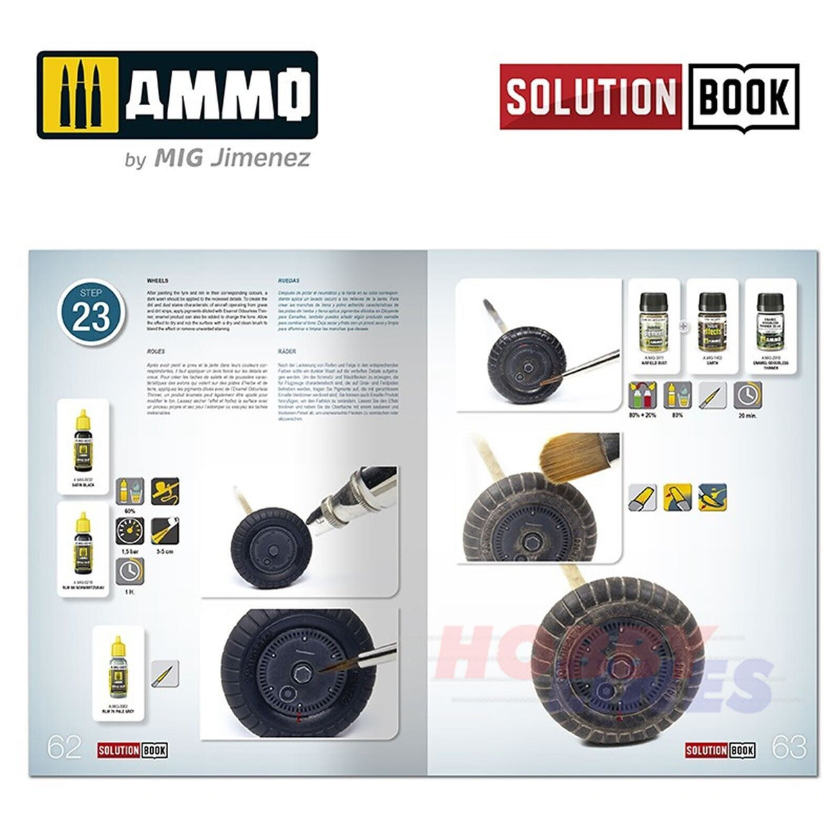 How to Paint WWII LUFTWAFFE MID WAR Aircraft SOLUTION BOOK Ammo by Mig MIG6526