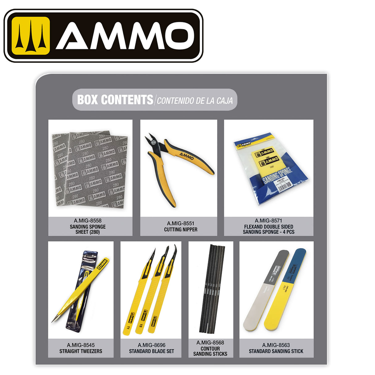 SUPERPACK - Beginners Set: Tools | Ammo by Mig Jimenez