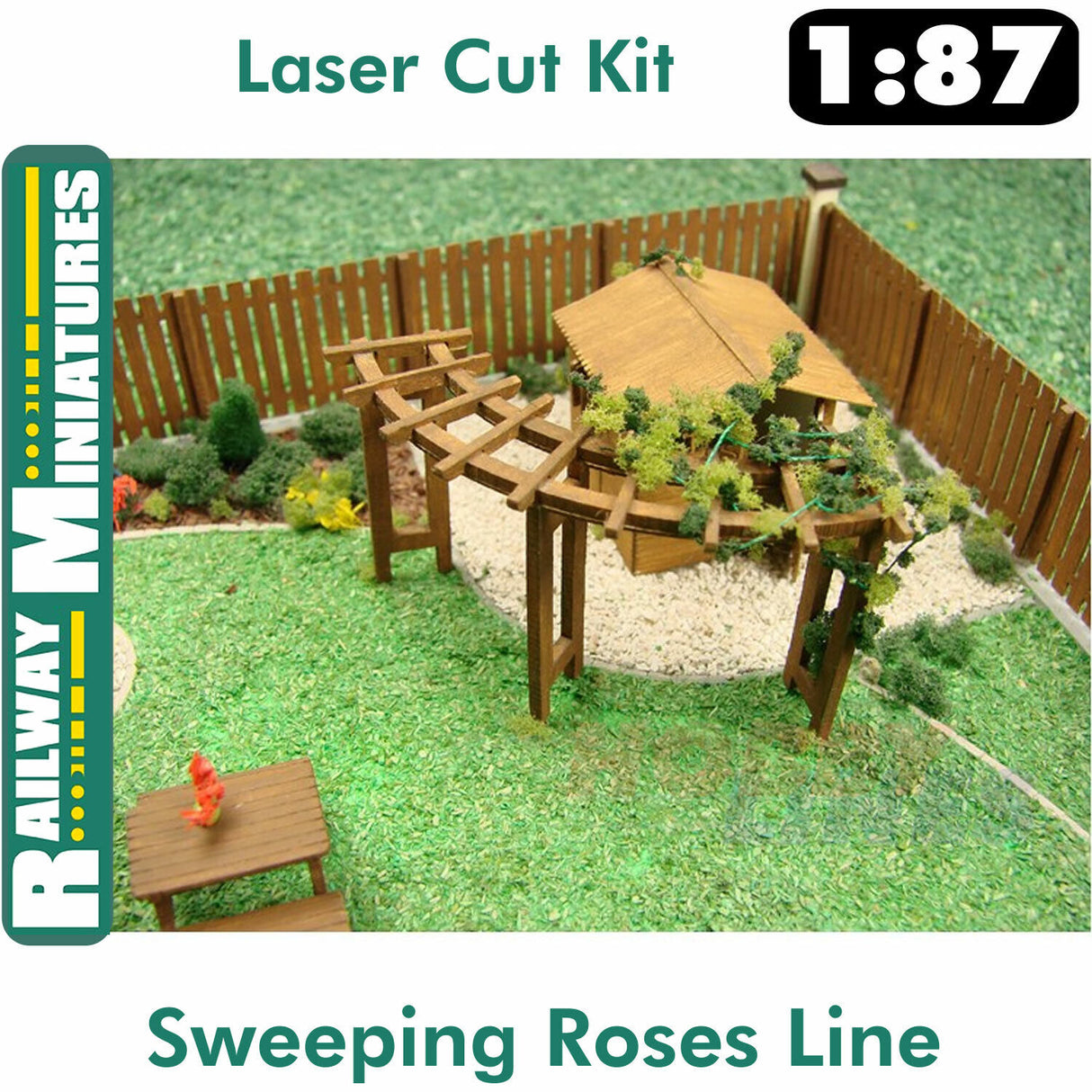 Sweeping Roses Line | Railway Miniatures | RMHO:009
