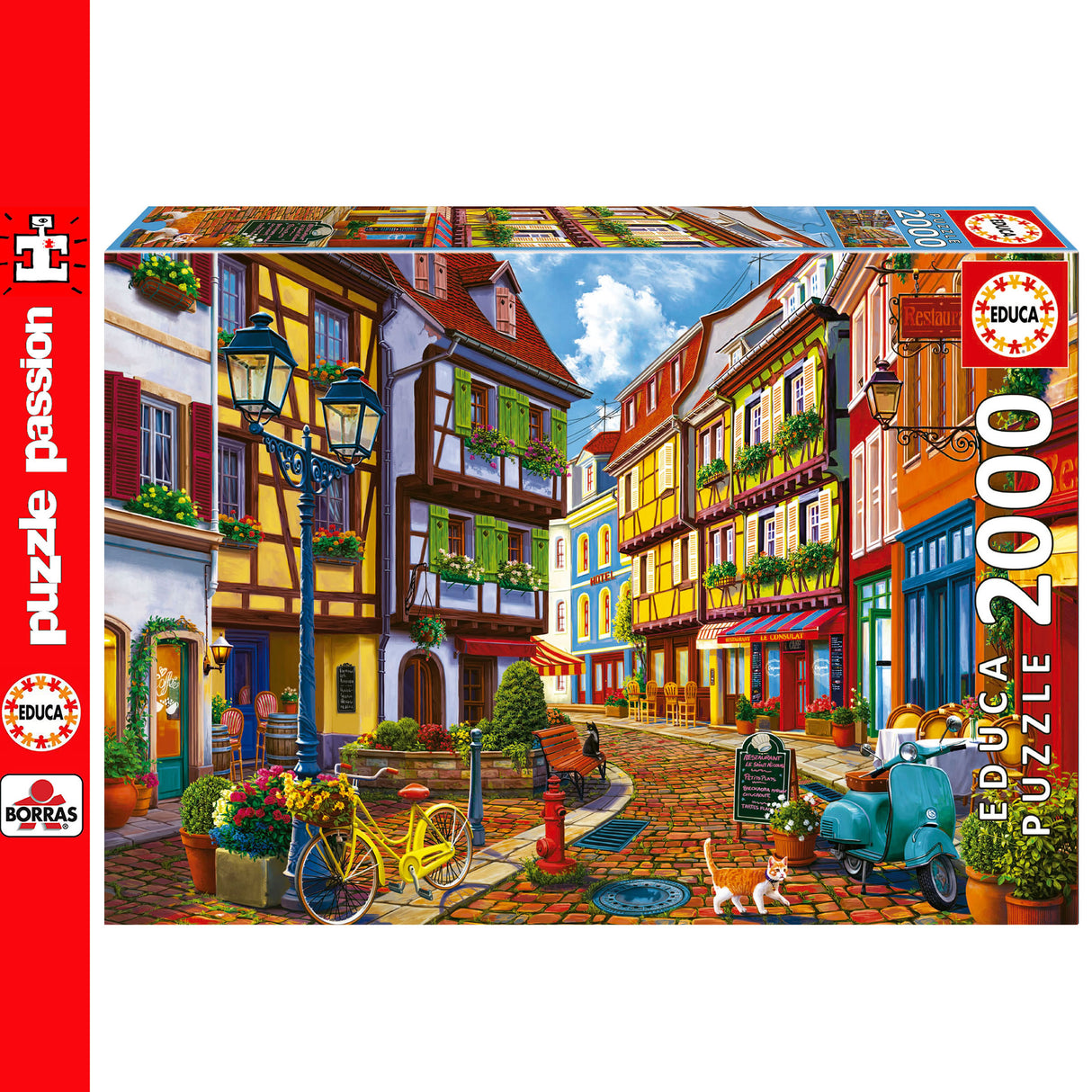 Bright Street 2000pc Jigsaw Puzzle | Educa | 19945