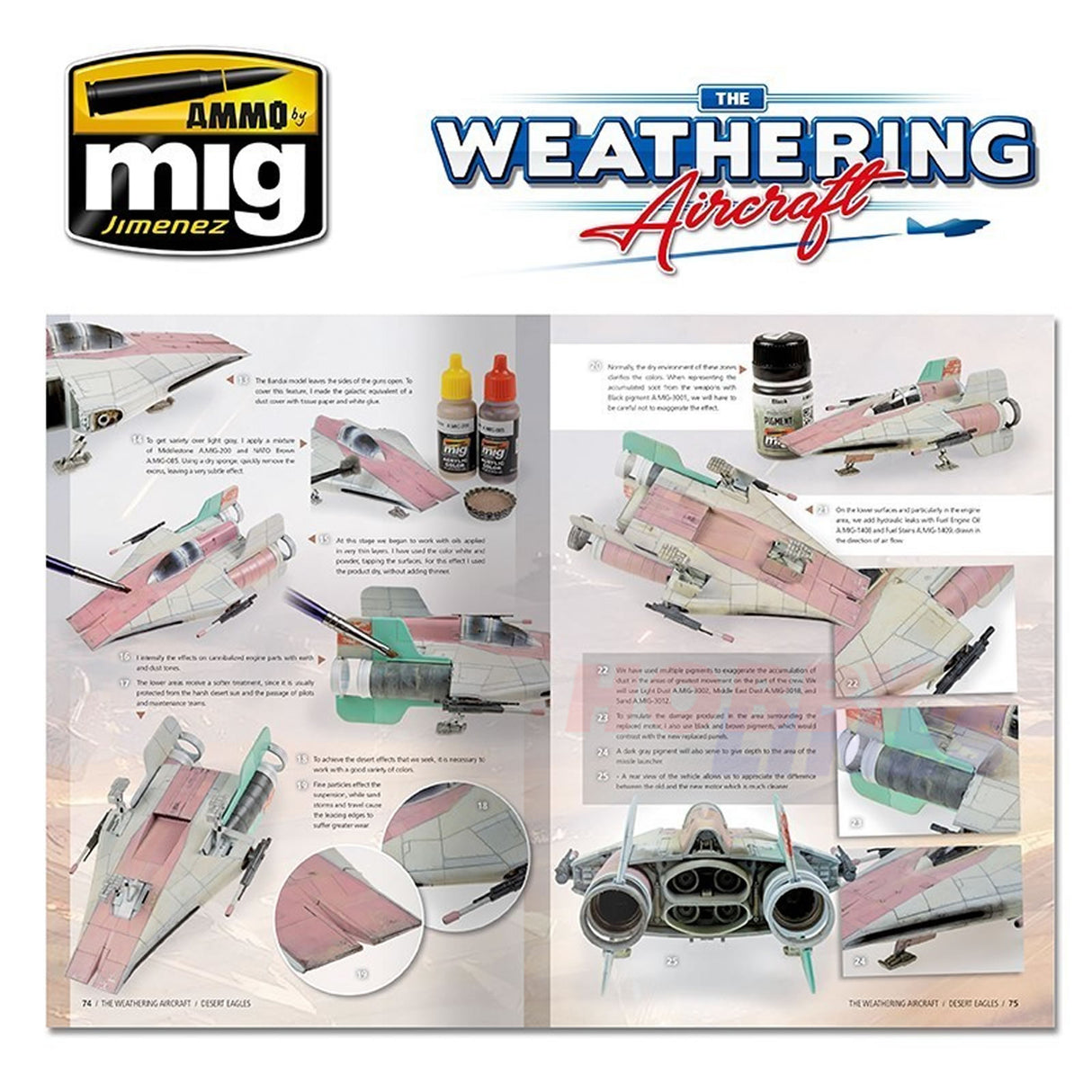 THE WEATHERING AIRCRAFT MAGAZINE - Issue 9 Desert Eagles | Ammo by Mig Jimenez