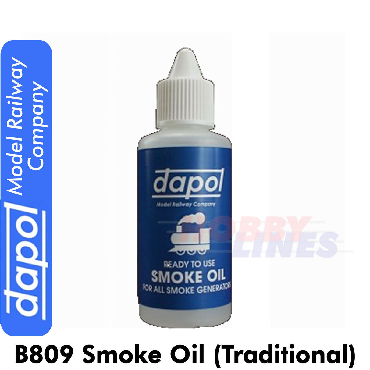 Dapol SMOKE OIL B809 Traditional Non Odour Fluid 50ml Lighter improved Drifting
