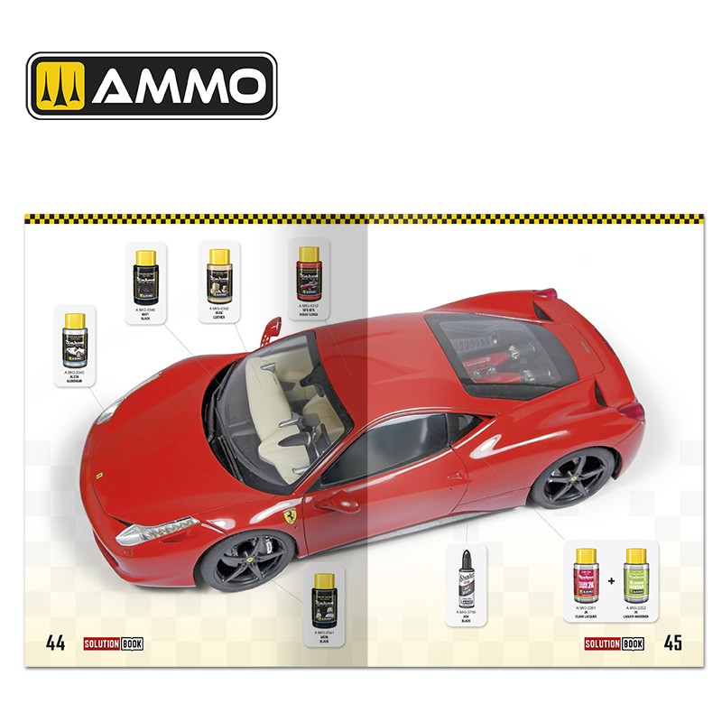 How to Paint & Lacquer SOLUTION BOOK 24 Scale Cars Cobra Paints | Ammo by Mig Jimenez