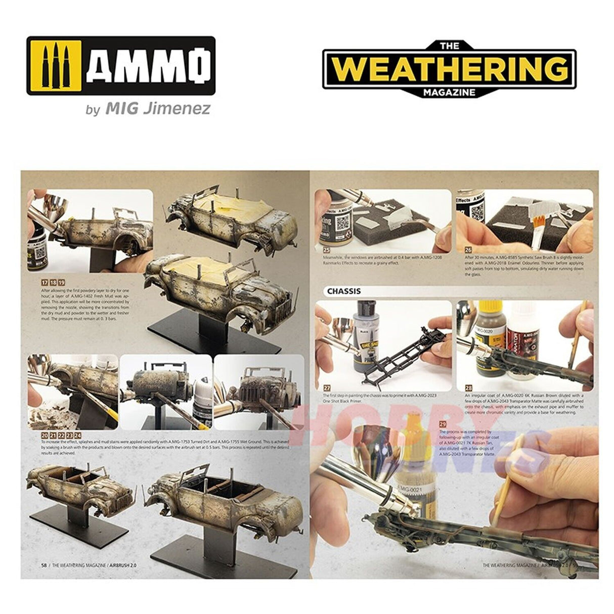 Ammo AIRBRUSH 2.0 The Weathering Magazine No 37 Techniques Mig Jimenez MIG4536